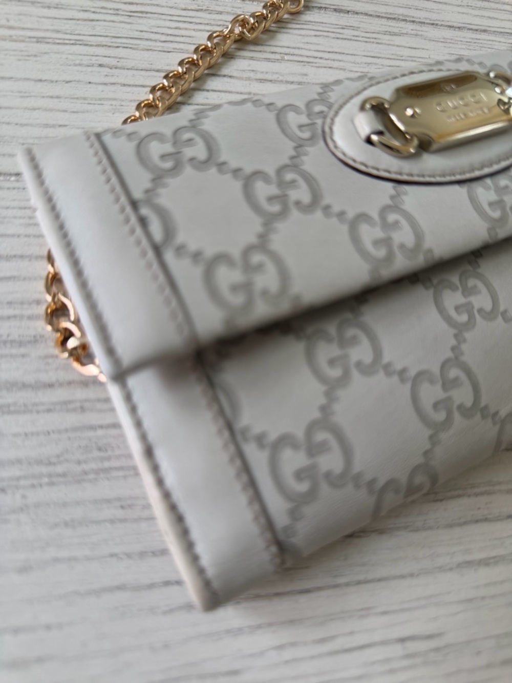 Gucci Guccissima Leather Continental Wallet W/ COA - Picture 2 of 10